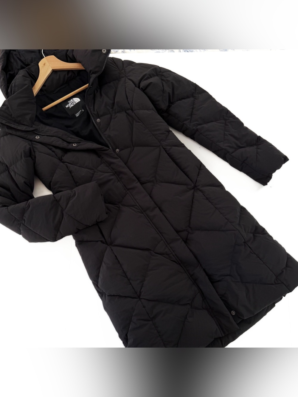 The North Face Coat Womens XS Black Down Filled Miss Metro II Puffer Parka